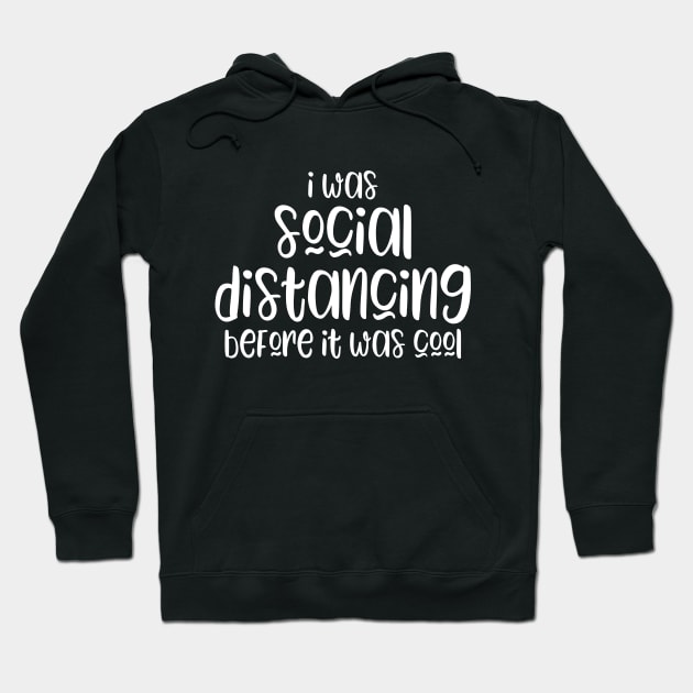 Social distancing slogan Hoodie by kapotka